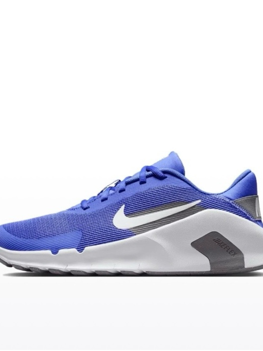 Size 8- Nike Women’s Flex Train Purple Athletic Sneakers With White Swoosh